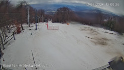 Vrchol Bouřňák, pohled na jih