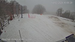 Vrchol Bouřňák, pohled na jih