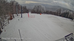 Vrchol Bouřňák, pohled na jih