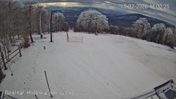 Vrchol Bouřňák, pohled na jih