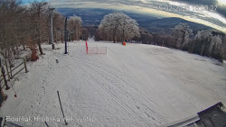 Vrchol Bouřňák, pohled na jih