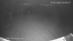 Vrchol Bouřňák, pohled na jih