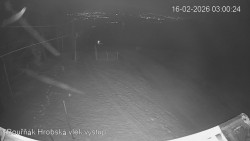 Vrchol Bouřňák, pohled na jih