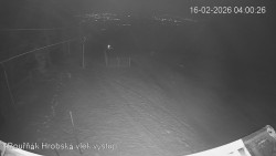 Vrchol Bouřňák, pohled na jih