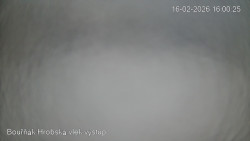 Vrchol Bouřňák, pohled na jih