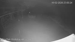 Vrchol Bouřňák, pohled na jih