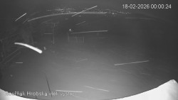 Vrchol Bouřňák, pohled na jih