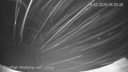 Vrchol Bouřňák, pohled na jih