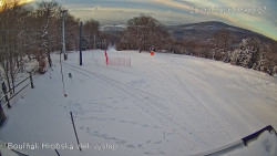 Vrchol Bouřňák, pohled na jih