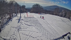 Vrchol Bouřňák, pohled na jih