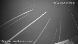 Vrchol Bouřňák, pohled na jih