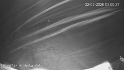 Vrchol Bouřňák, pohled na jih