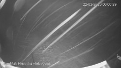 Vrchol Bouřňák, pohled na jih