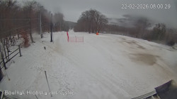 Vrchol Bouřňák, pohled na jih