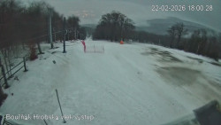 Vrchol Bouřňák, pohled na jih