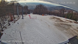 Vrchol Bouřňák, pohled na jih