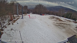 Vrchol Bouřňák, pohled na jih