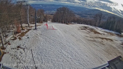 Vrchol Bouřňák, pohled na jih