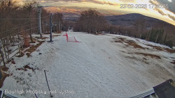 Vrchol Bouřňák, pohled na jih