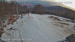 Vrchol Bouřňák, pohled na jih