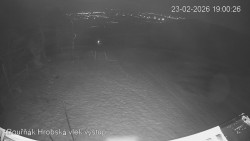 Vrchol Bouřňák, pohled na jih