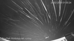 Vrchol Bouřňák, pohled na jih