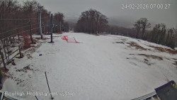 Vrchol Bouřňák, pohled na jih