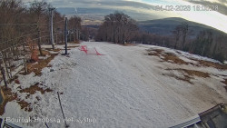 Vrchol Bouřňák, pohled na jih