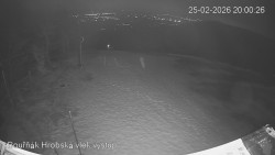 Vrchol Bouřňák, pohled na jih