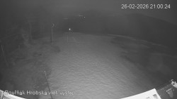 Vrchol Bouřňák, pohled na jih