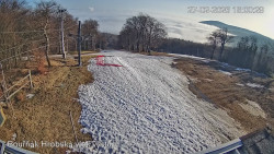 Vrchol Bouřňák, pohled na jih