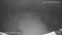 Vrchol Bouřňák, pohled na jih