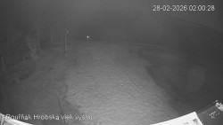 Vrchol Bouřňák, pohled na jih