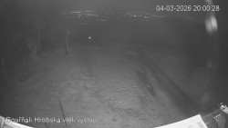 Vrchol Bouřňák, pohled na jih