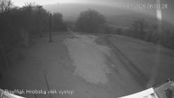 Vrchol Bouřňák, pohled na jih