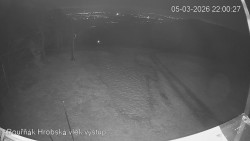 Vrchol Bouřňák, pohled na jih