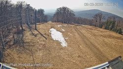 Vrchol Bouřňák, pohled na jih