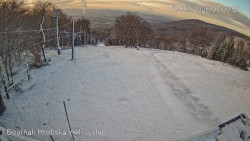 Vrchol Bouřňák, pohled na jih