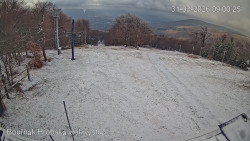 Vrchol Bouřňák, pohled na jih