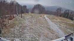 Vrchol Bouřňák, pohled na jih