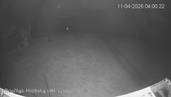 Vrchol Bouřňák, pohled na jih