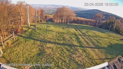 Vrchol Bouřňák, pohled na jih