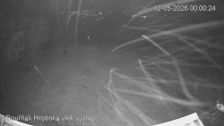 Vrchol Bouřňák, pohled na jih