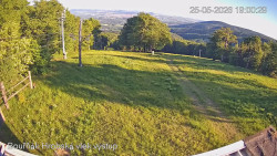 Vrchol Bouřňák, pohled na jih
