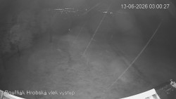 Vrchol Bouřňák, pohled na jih