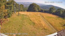 Bouřňák Peak, view to the south