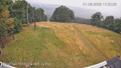 Bouřňák-Gipfel, Blick nach Süden