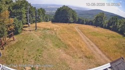 Vrchol Bouřňák, pohled na jih