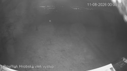 Vrchol Bouřňák, pohled na jih