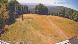 Vrchol Bouřňák, pohled na jih